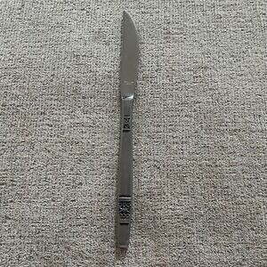 Vintage Madeira TM Stainless Steel Dinner Knife Japan Floral Embossed Flatware